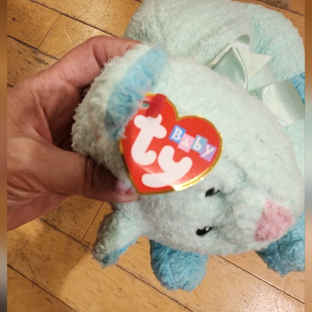 Baby Ty kittybaby plush writing on tag vintage - Picture 3 of 13